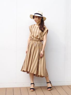 Lunettaさん（レディース・155cm）の夏コーディネート