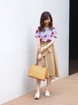 Lunettaさん（レディース・155cm）の夏コーディネート