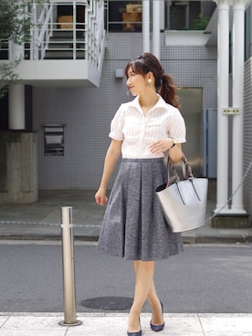 Lunettaさん（レディース・155cm）の夏コーディネート