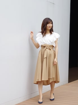 Lunettaさん（レディース・155cm）の夏コーディネート