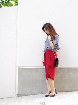 Lunettaさん（レディース・155cm）の夏コーディネート