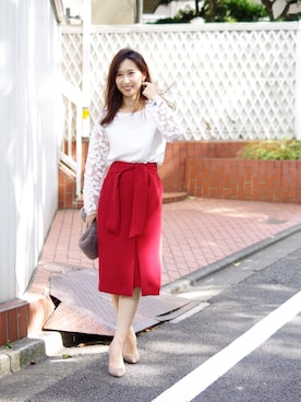 Lunettaさん（レディース・155cm）の秋コーディネート