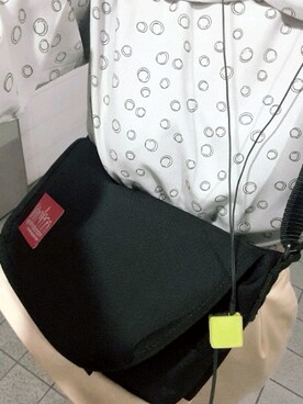 「Manhattan Portage」｜「アイテム（シャツ/ブラウス）」を使った、あゆみさん（レディース・161cm）の夏コーディネート