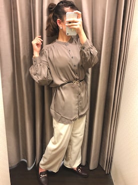 miwaさん（レディース・160cm）の秋コーディネート