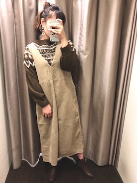 miwaさん（レディース・160cm）の秋コーディネート