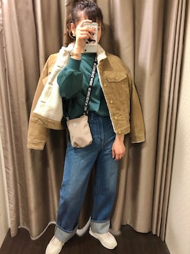 「やっぱりストリートが好き」｜「アイテム（その他アウター）」を使った、miwaさん（レディース・160cm）の秋コーディネート
