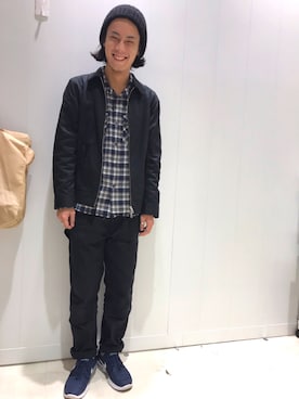 MASAKI IZUMIDAさん（メンズ・175cm）の冬コーディネート