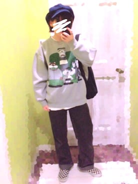 「アイテム（スリッポン、その他）」を使った、なあさん（レディース・150cm）の秋コーディネート