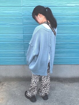「FIG&VIPER（フィグアンドバイパー）のアイテム（スニーカー）」を使った、cottoncandy🌨さん（レディース・147cm）の冬コーディネート