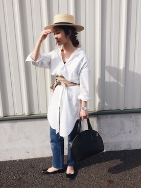 ぺこさん(レディース・156cm)の春コーディネート