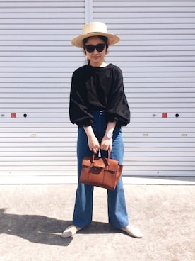 「mulberry」｜ぺこさん（レディース・156cm）の春コーディネート