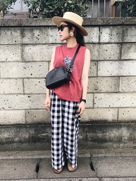 ぺこさん(レディース・156cm)の夏コーディネート