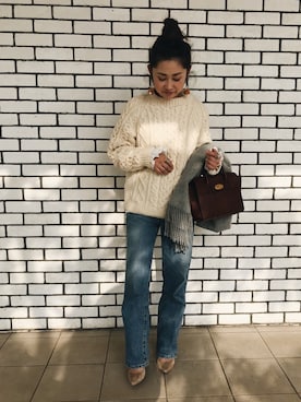 ぺこさん（レディース・156cm）の秋コーディネート