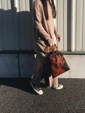 ぺこさん（レディース・156cm）の冬コーディネート