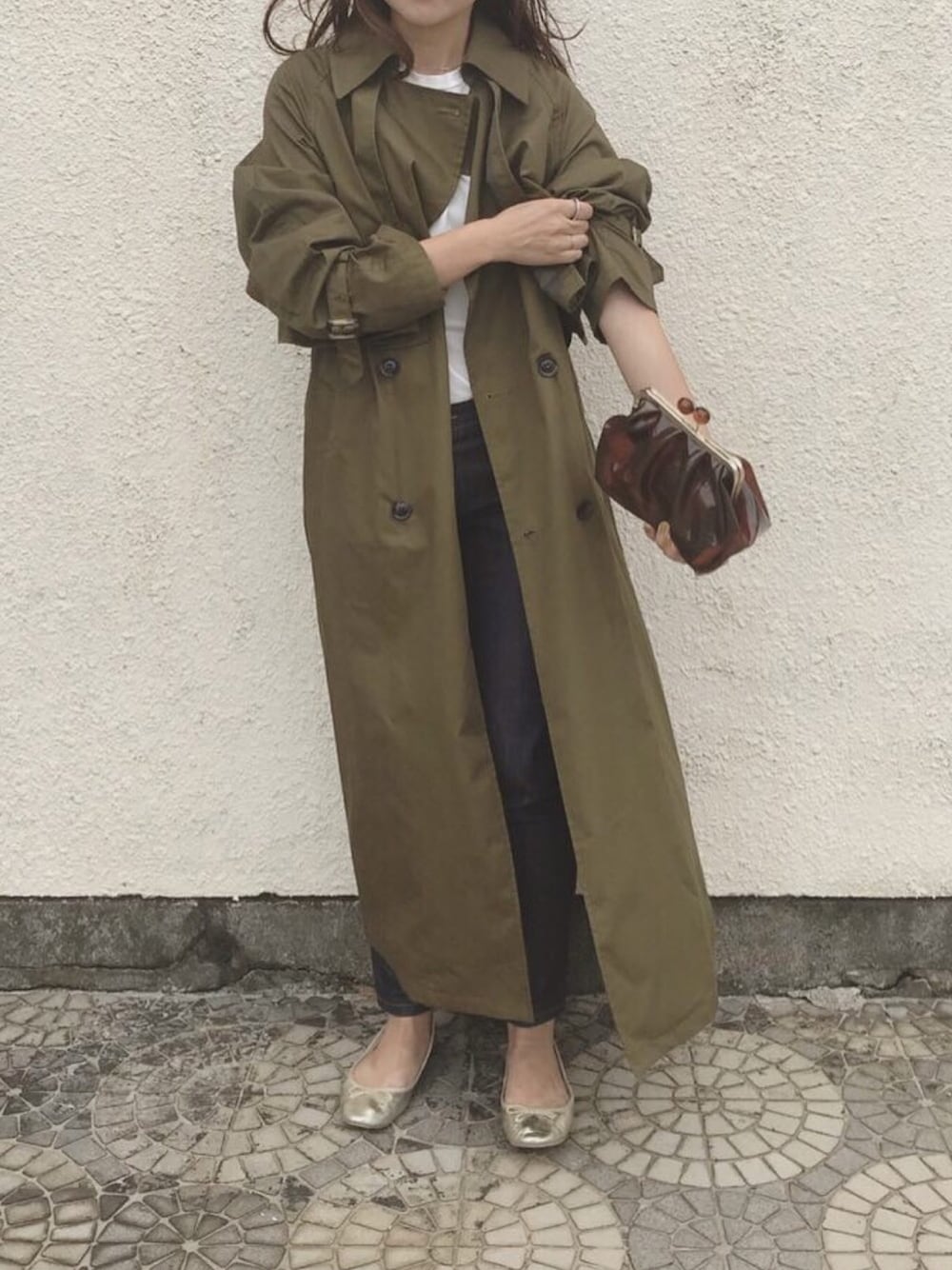 ぺこ｜luallaのトレンチコートを使ったコーディネート - WEAR 