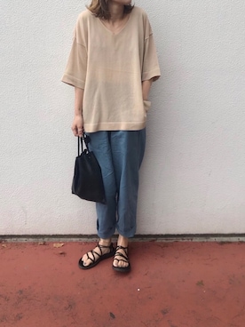 ぺこさん（レディース・155cm）の夏コーディネート