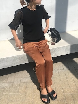 ぺこさん(レディース・156cm)の秋コーディネート