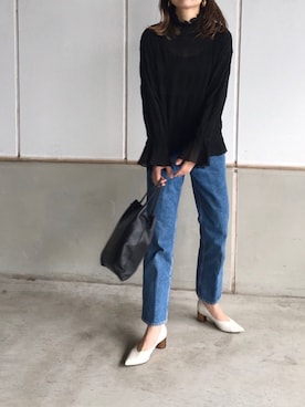 「Daniella&GEMMA（ダニエラアンドジェマ）のアイテム」を使った、ぺこさん（レディース・156cm）の春コーディネート