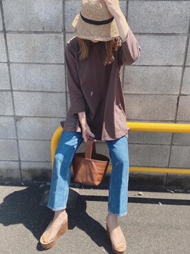 ぺこさん(レディース・156cm)の秋コーディネート