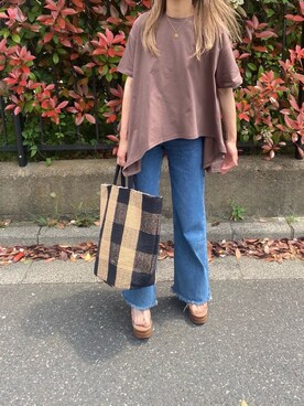 ぺこさん(レディース・156cm)の春コーディネート