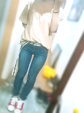 mo.さん（レディース・153cm）の春コーディネート