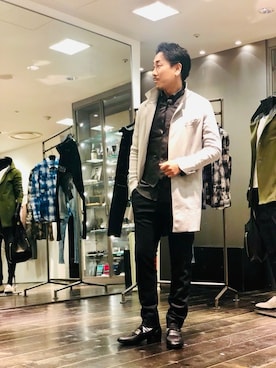 シューズを使った 横浜マルイ のメンズ人気ファッションコーディネート Wear