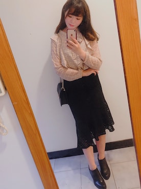 「踝靴」｜szuyuさん（レディース・157cm）の冬コーディネート