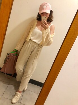 「棉麻」｜szuyuさん（レディース・157cm）の夏コーディネート