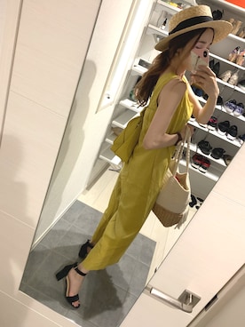 「MERCURYDUO（マーキュリーデュオ）のアイテム（その他雑貨）」を使った、minoriさん（レディース・164cm）の春コーディネート