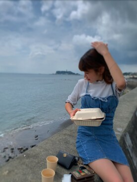 「ing（イング）のアイテム」を使った、hallenanamiさん（レディース・143cm）の夏コーディネート