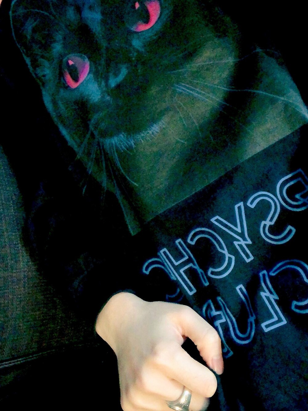 MILKBOY（ミルクボーイ）の「PSYCHIC CAT L.S. Tシャツ（Tシャツ 