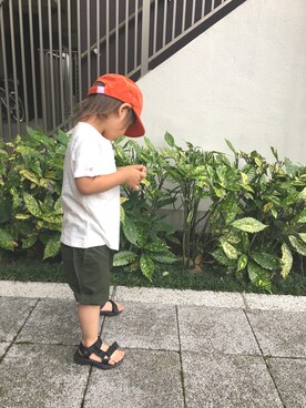 RI⌒✶⋆⠒̫⃝さん(キッズ・100cm)の夏コーディネート