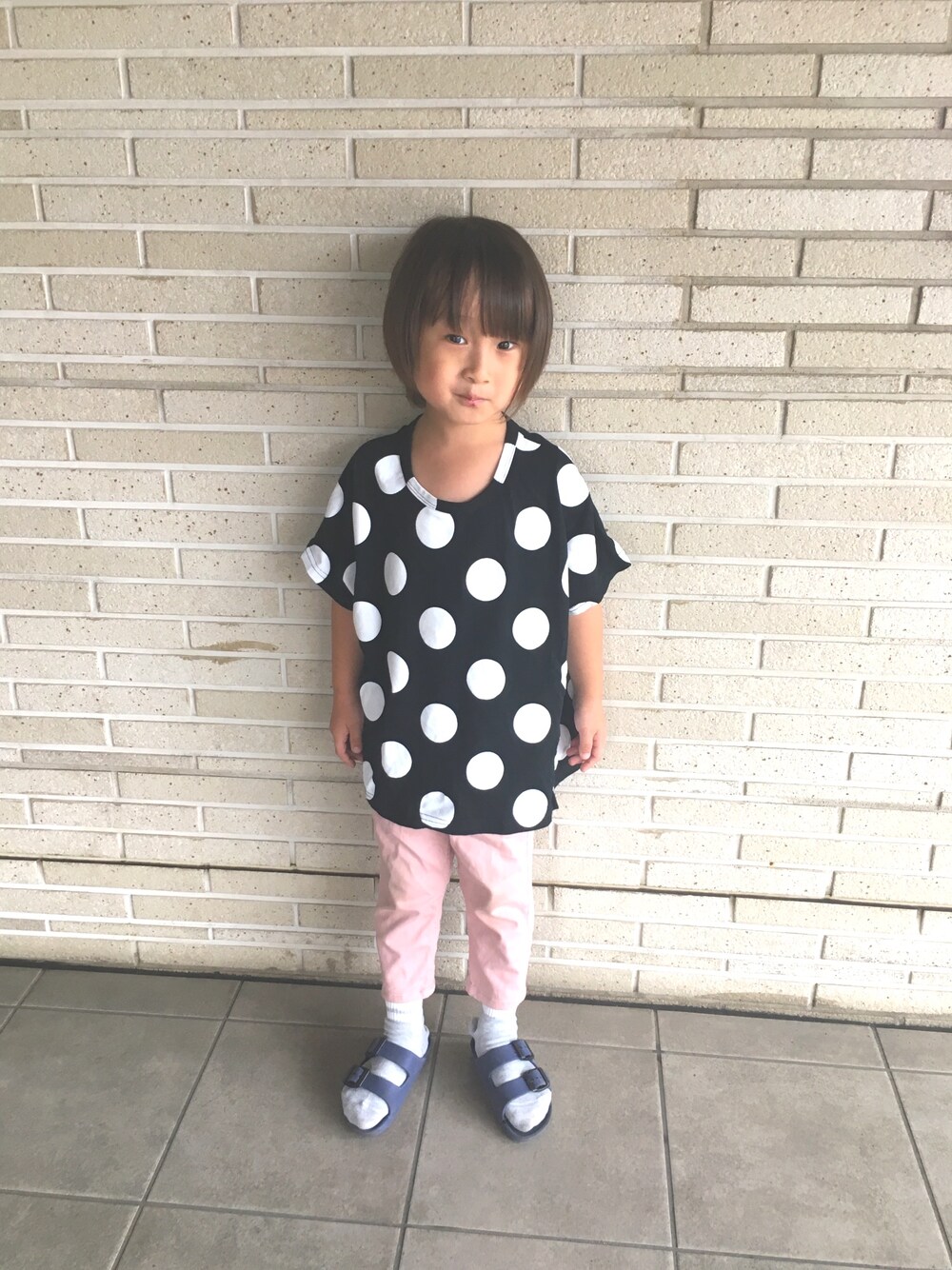 「あのコのお誕生日2018、ひなこちゃんお誕生日おめでとう、キッズコーデ、男の子コーデ、むすこーで、スポサン」｜「ひなこちゃん❤️のアイテム（その他、レッド系）」を使った、RI⌒✶⋆⠒̫⃝さん（キッズ・100cm）の夏コーディネートの1枚目の写真