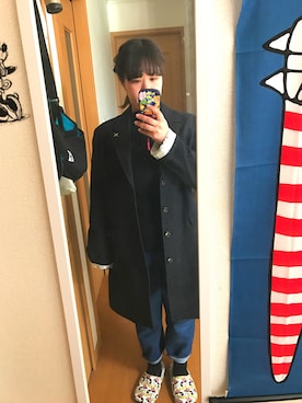 「FRAPBOIS」｜「アイテム（ブーティ）」を使った、まみさんさん（レディース・162cm）の冬コーディネート