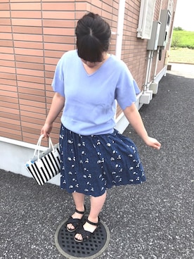 まみさんさん(レディース・162cm)の夏コーディネート