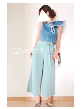 22.sr.eee▶︎▶︎さんのコーディネート