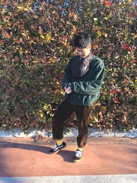 「TOMMY（トミー）のアイテム（ジャケット/アウター）」を使った、まさてぃんさん（メンズ・175cm）の冬コーディネート