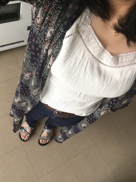 むぎさん（レディース・159cm）の春コーディネート