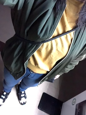 むぎさん（レディース・159cm）の秋コーディネート