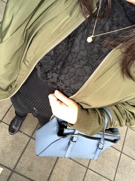 むぎさん（レディース・159cm）の秋コーディネート