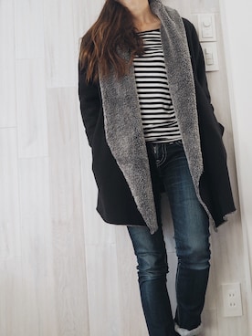 SaoRiさん（レディース・157cm）の冬コーディネート