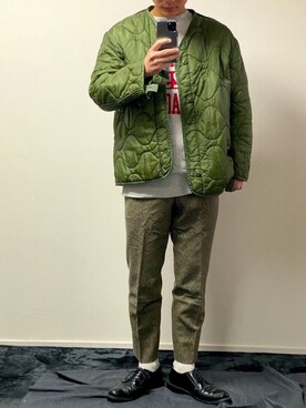 「ファッションの力を信じよう」｜「アイテム（その他トップス）」を使った、naotoさん（メンズ・175cm）の冬コーディネート