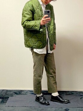 「ファッションの力を信じよう」｜「アイテム（その他トップス）」を使った、naotoさん（メンズ・175cm）の冬コーディネート