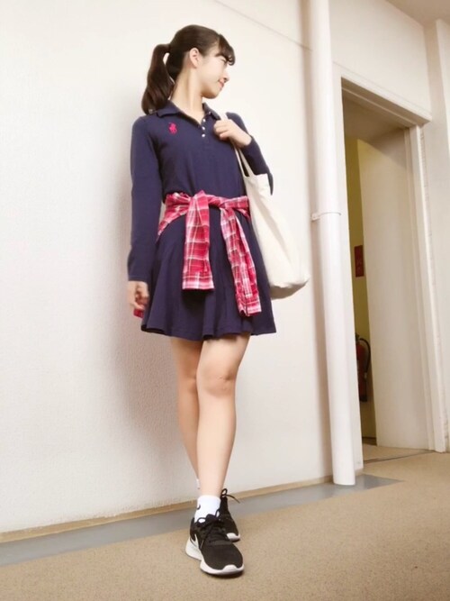 Strawberry Polo Ralph Laurenのワンピースを使ったコーディネート Wear