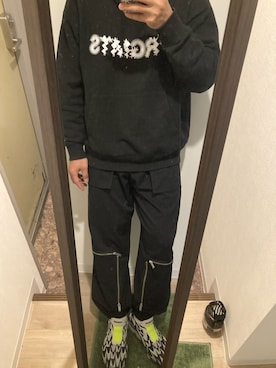 「fragment design（フラグメントデザイン）のアイテム（パーカー）」を使った、kanash0さん（メンズ・175cm）の春コーディネート