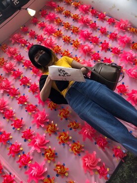 カフェラテさん（レディース・160cm）の春コーディネート