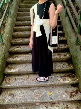 カフェラテさん（レディース・160cm）の夏コーディネート