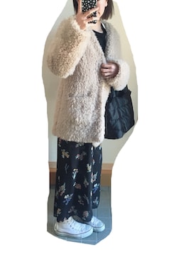 nicochan☺︎さん（レディース・158cm）の冬コーディネート