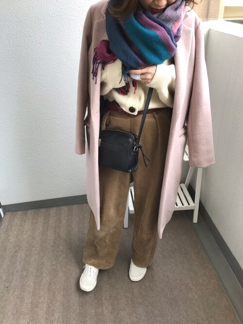 Chico（チコ）の「2WAY ワッフル ボリュームスリーブ ニット