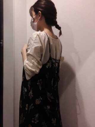 Beams Lights Women S ビームスライツ ウィメンズ の Beams Lights ウォッシャブル Vネック ワンピース ワンピース Wear